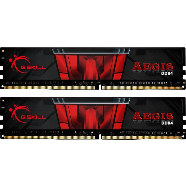 G.SKILL AEGIS RAM Module for Desktop PC, Motherboard - 16 GB (2 x 8GB) - DDR4-3200/PC4-25600 DDR4 SDRAM - 3200 MHz - CL16 - 1.35 V G.SKILL AEGIS RAM Module for Desktop PC, Motherboard - 16 GB (2 x 8GB) - DDR4-3200/PC4-25600 DDR4 SDRAM - 3200 MHz - CL16 - 1.35 V